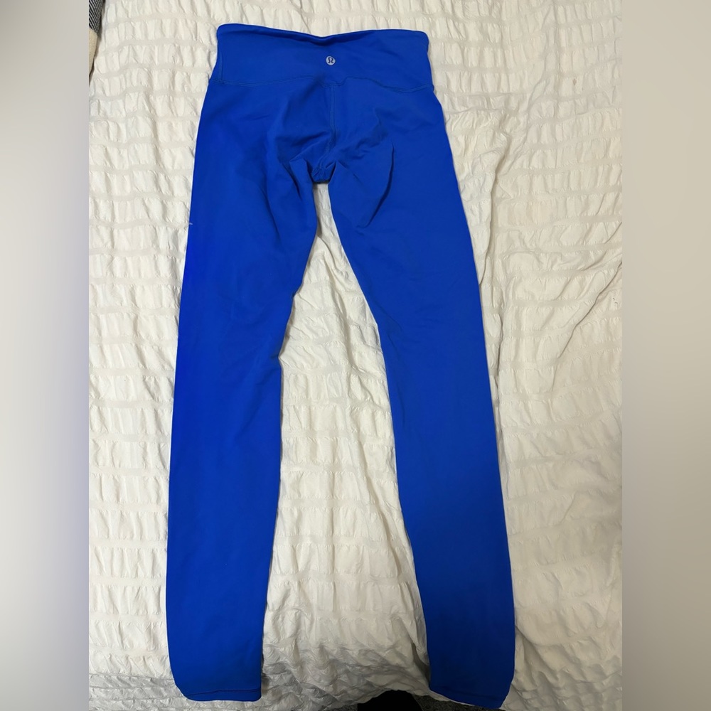 Lululemon Leggings Mid Rise Size 4 Royal Blue